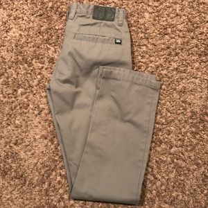 Zumiez Slim Straight Grey Chinos
